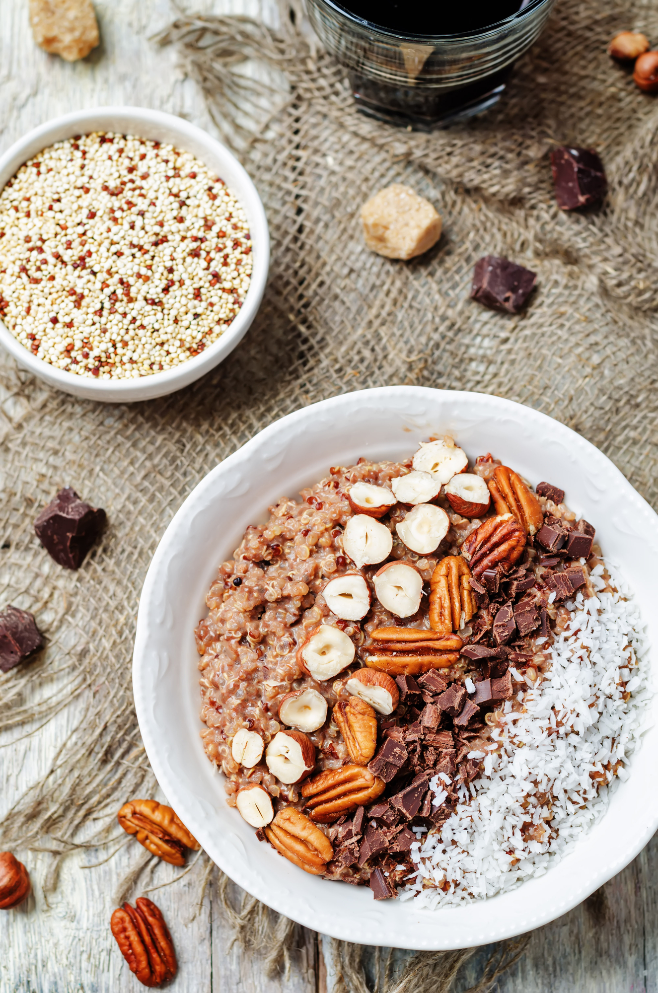 minimalist baker dark chocolate quinoa breakfast bowl