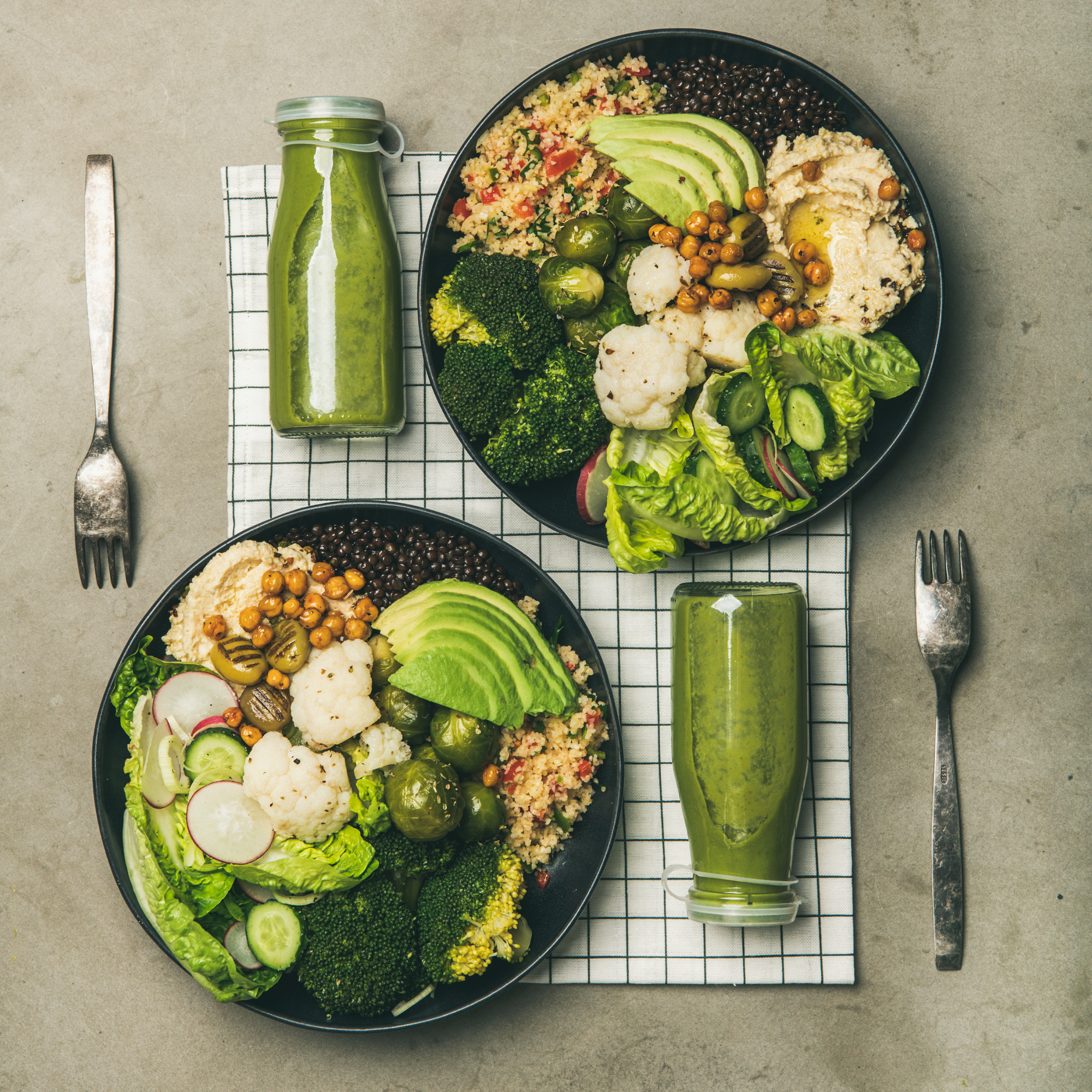 Reverse Your Fatty Liver Avocado Hummus Bowl