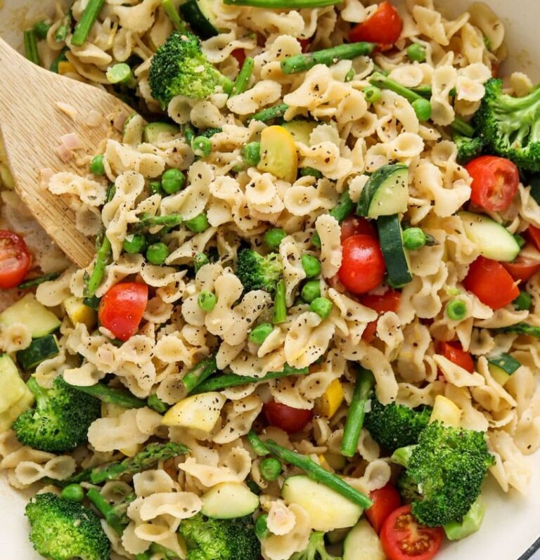 Reverse Your Fatty Liver Tasty and Healthy Pasta Primavera - Reverse ...